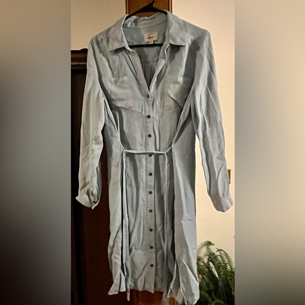 Denim Tie Dress